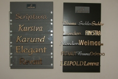 Schriftbeispiele